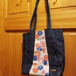Gently used Hello Kitty denim tote